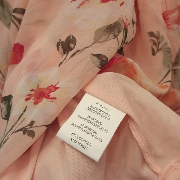 As U Wish High-Low Floral Chiffon Dress - Picture 13 of 14